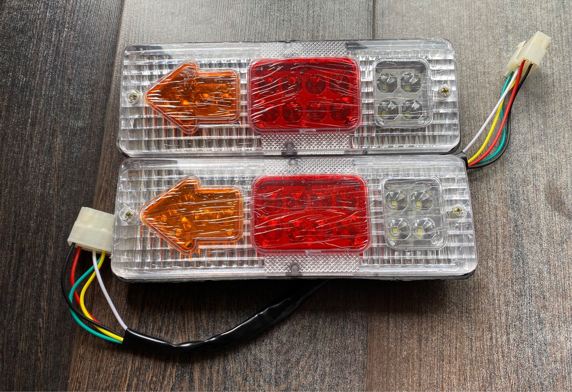 Đèn xi nhan sau led ngắn, dành cho xe ba gác
