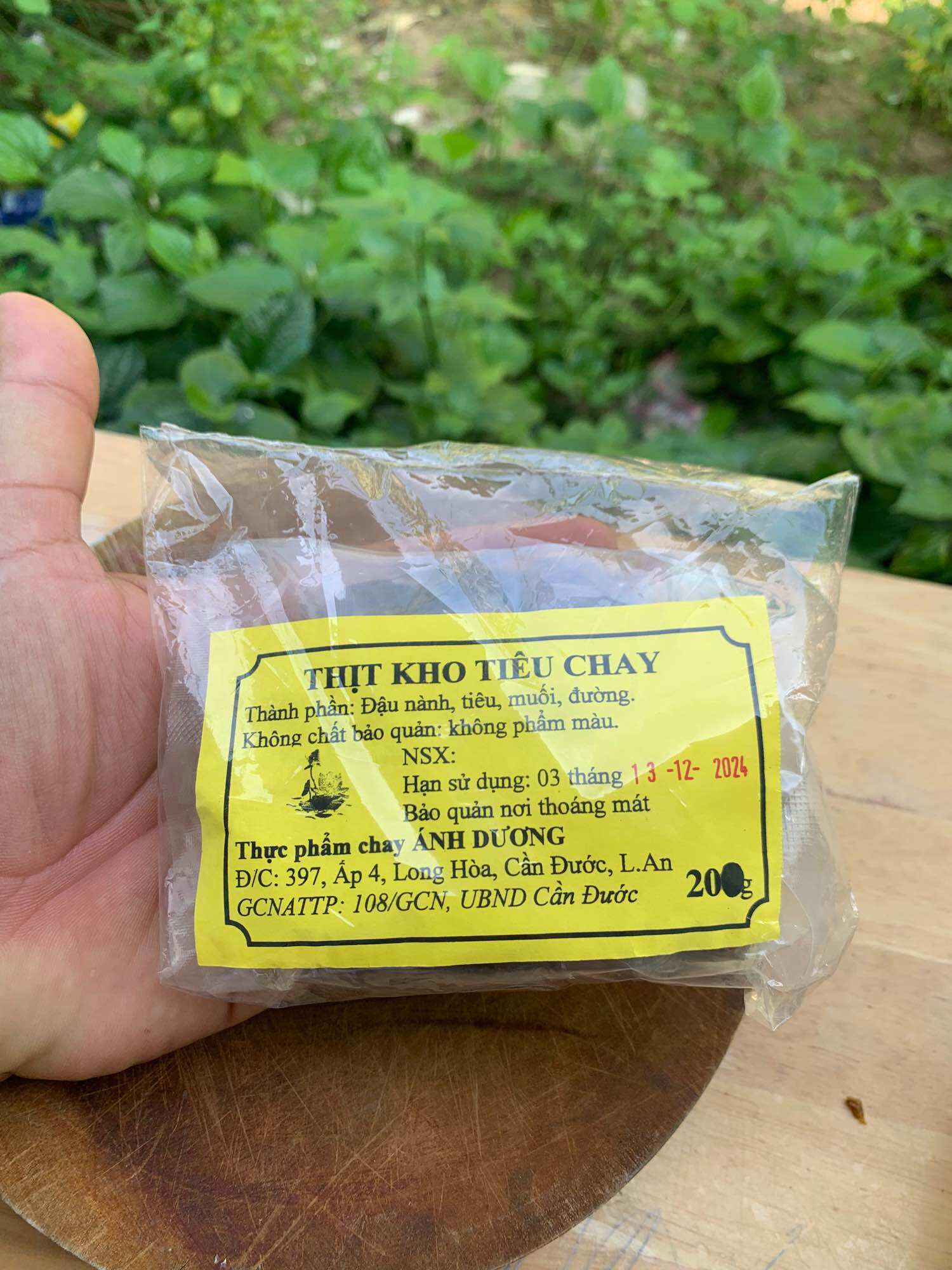 Thịt kho tiêu chay đặc biệt combo 5 gói 1kg