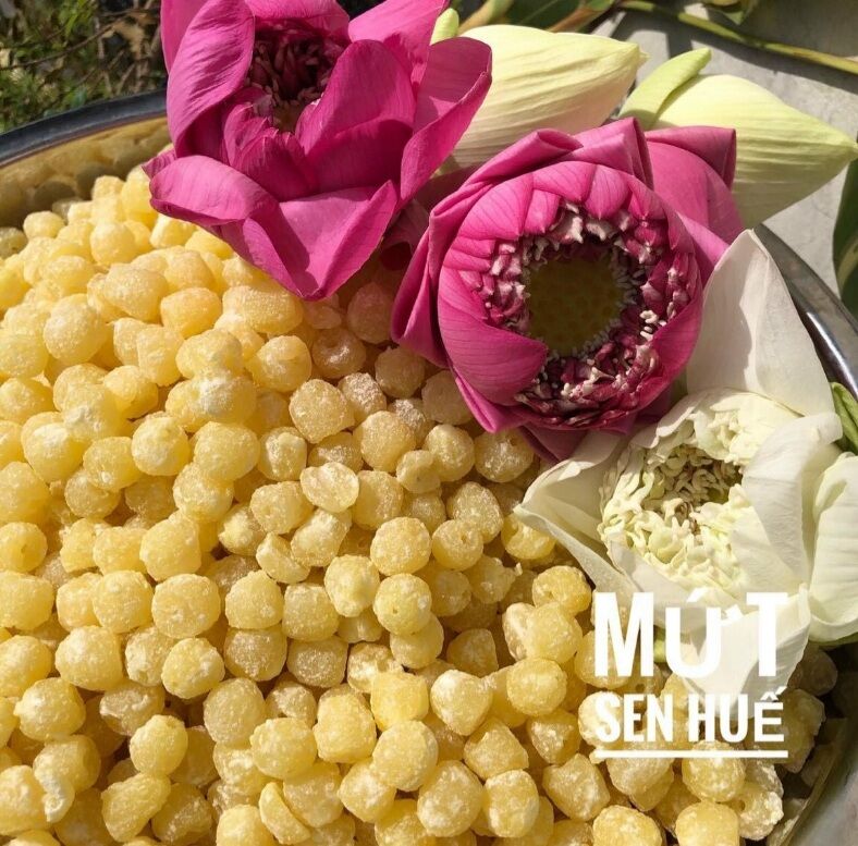 mứt hạt sen  loại ngon dac biệt 500 g