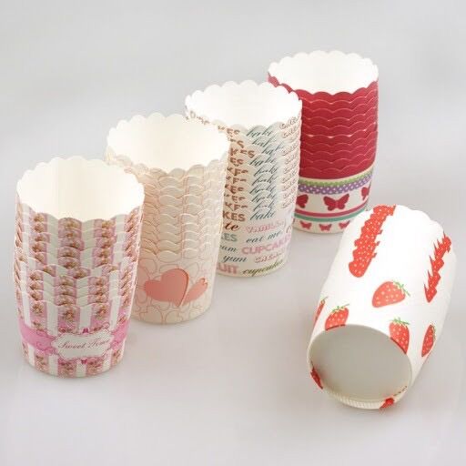 Set 50 cupcake giấy cứng
