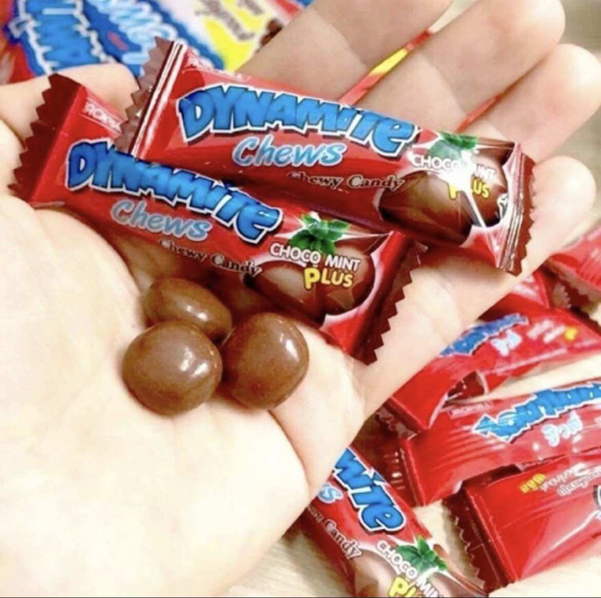 Kẹo bạc hà 3 viên vị socola chuẩn Thái Lan