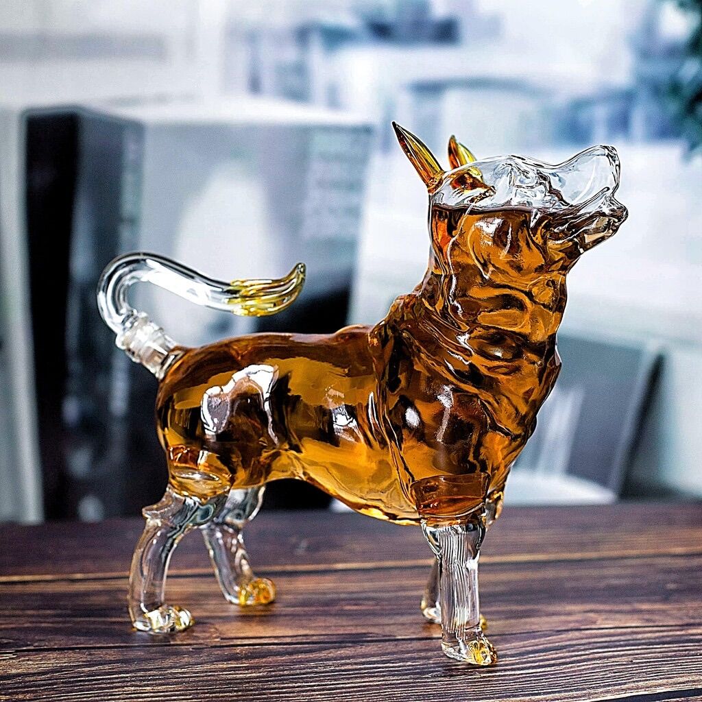 Vỏ chai thuỷ tinh hình con Chó dung tích 1000ml