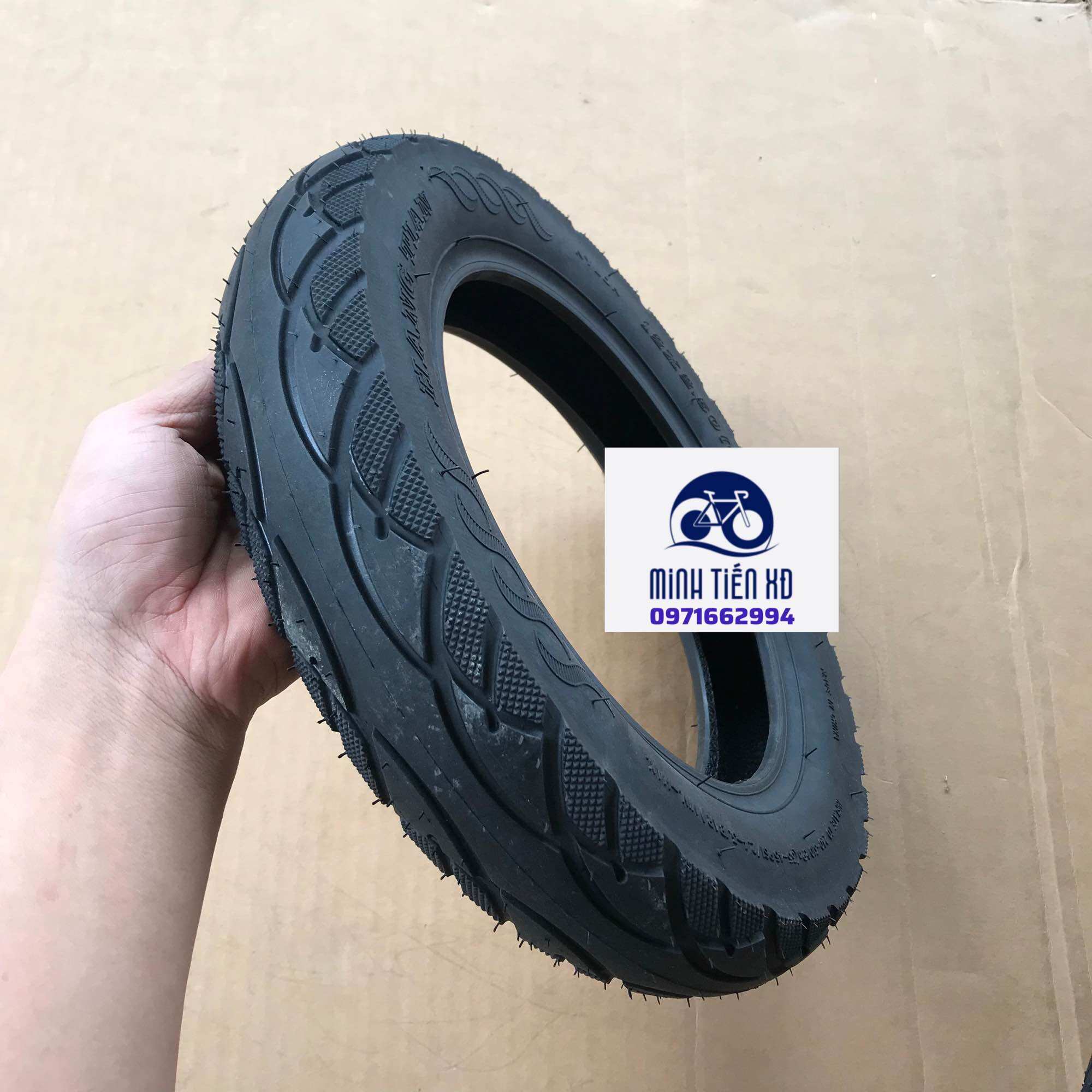 Lốp 12x2.50 không săm cho xe đạp điện