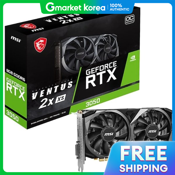 MSI | Msi Geforce Rtx 3050 Ventus 2X XS Oc D6 8Gb Giá 8,822,800 Đồng*Miễn phí vận chuyển