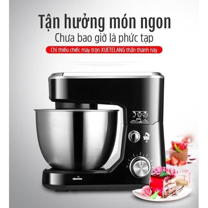 Máy trộn bột, đánh trứng Stelang 4L