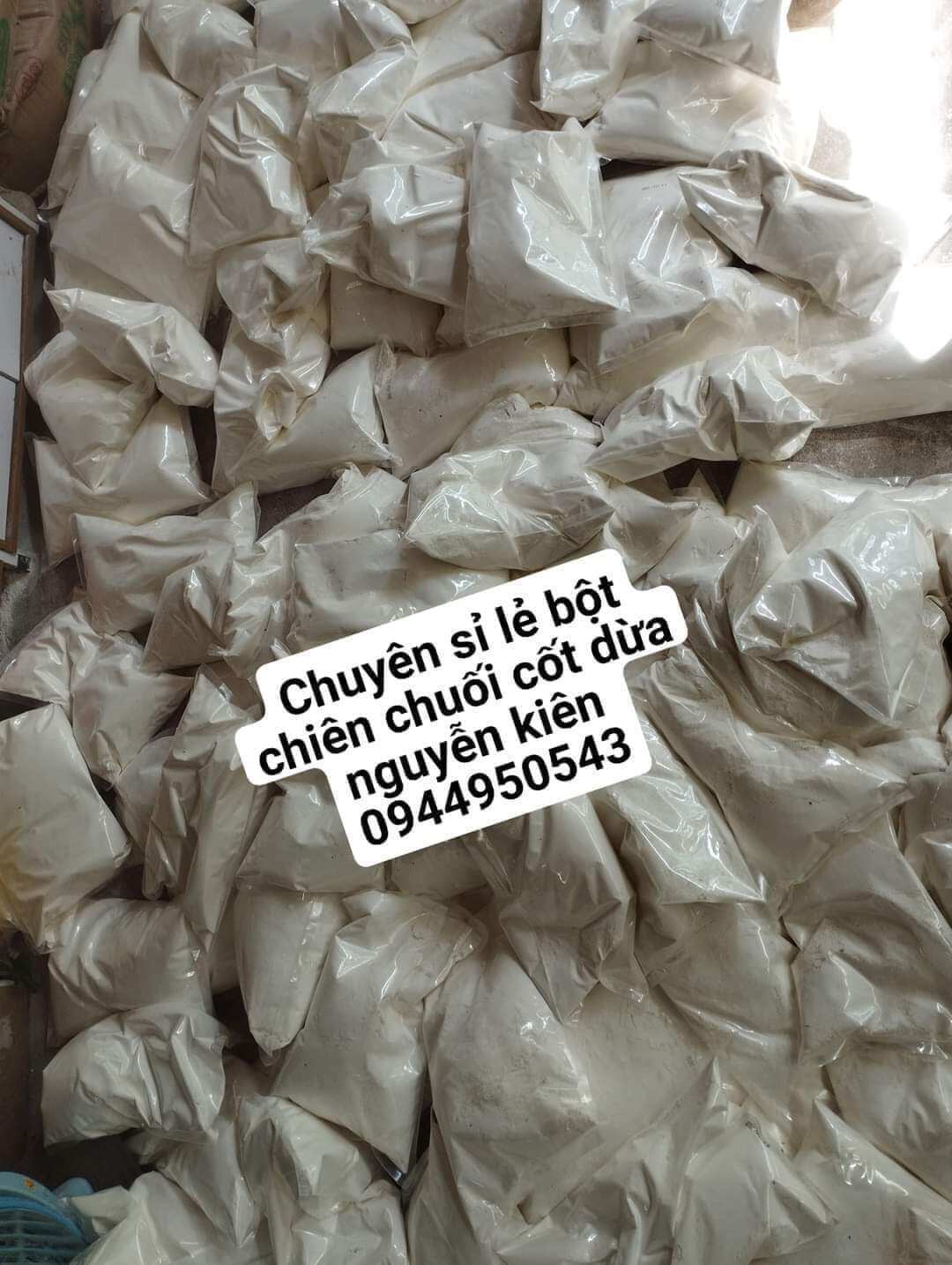 10kg bột chiên chuối cốt dừa