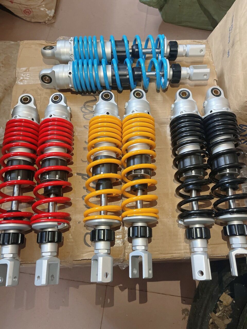 Phuộc ohlins nitron có chỉnh lắp nvx impulse airblade nouvo lx nouvo sx nouvo 6 pcx