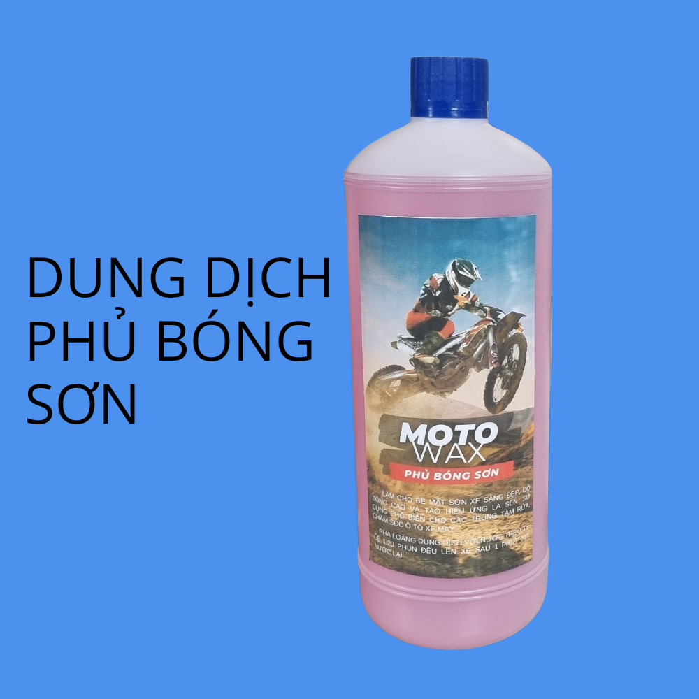 Phủ bóng sơn ô tô xe máy