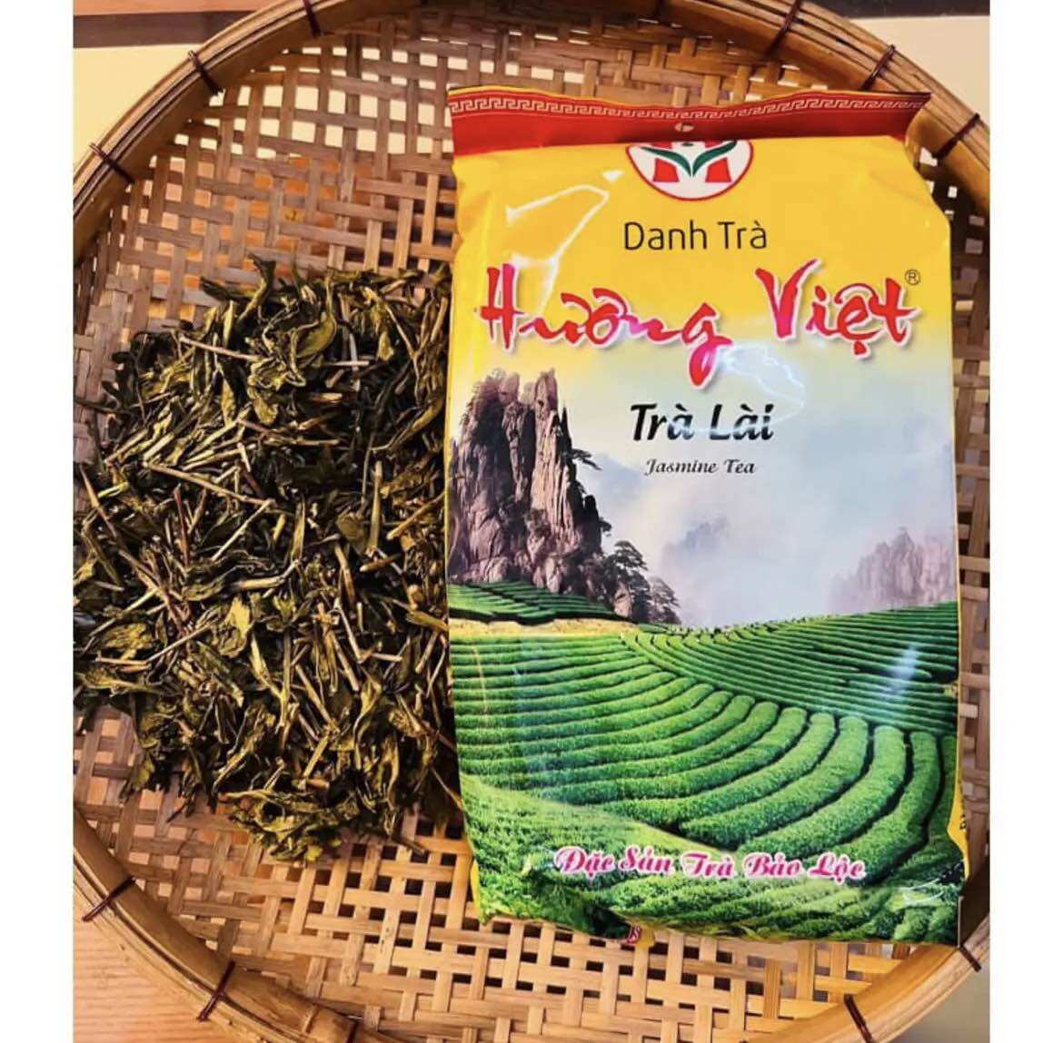 Trà HƯƠNG VIỆT (Trà Lài - Trà Sâm Dứa) 300g/gói