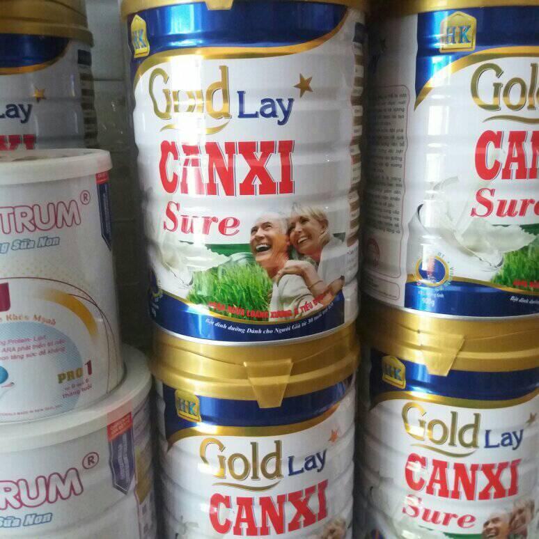 Sữa Goldlay canxi 900g ngừa loãng xương, tiểu đường, huyết áp