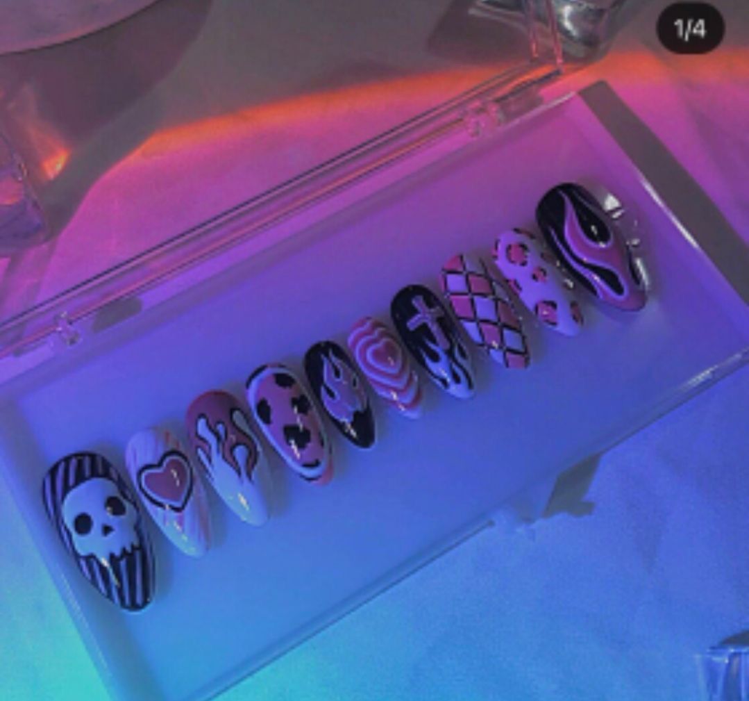 Combo nail của khách