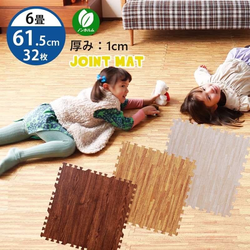 thảm xốp lót sàn vân gỗ 60x60x1cm