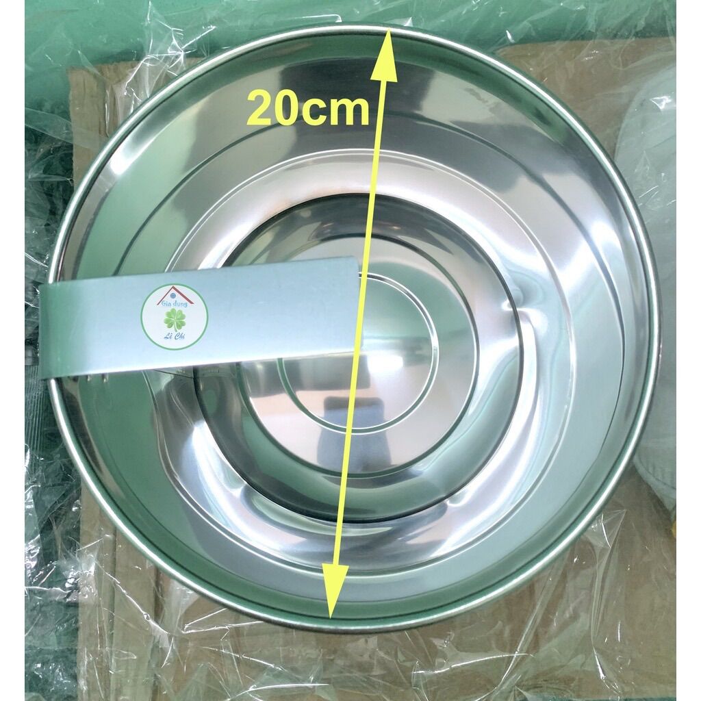 Ống/ Lòng trụng hủ tiếu, phở inox 201 (đường kính 19,5cm)