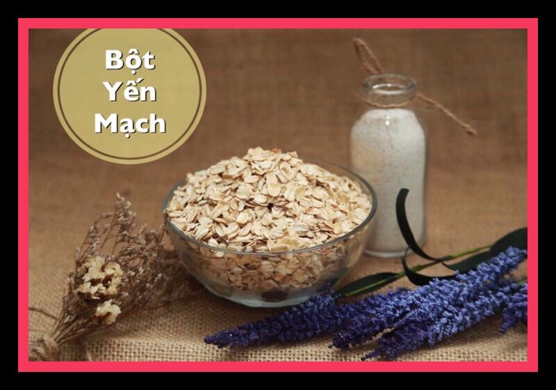 50gr bột yến mạch dinh dưỡng chăm sóc da sâu 3 lớp,