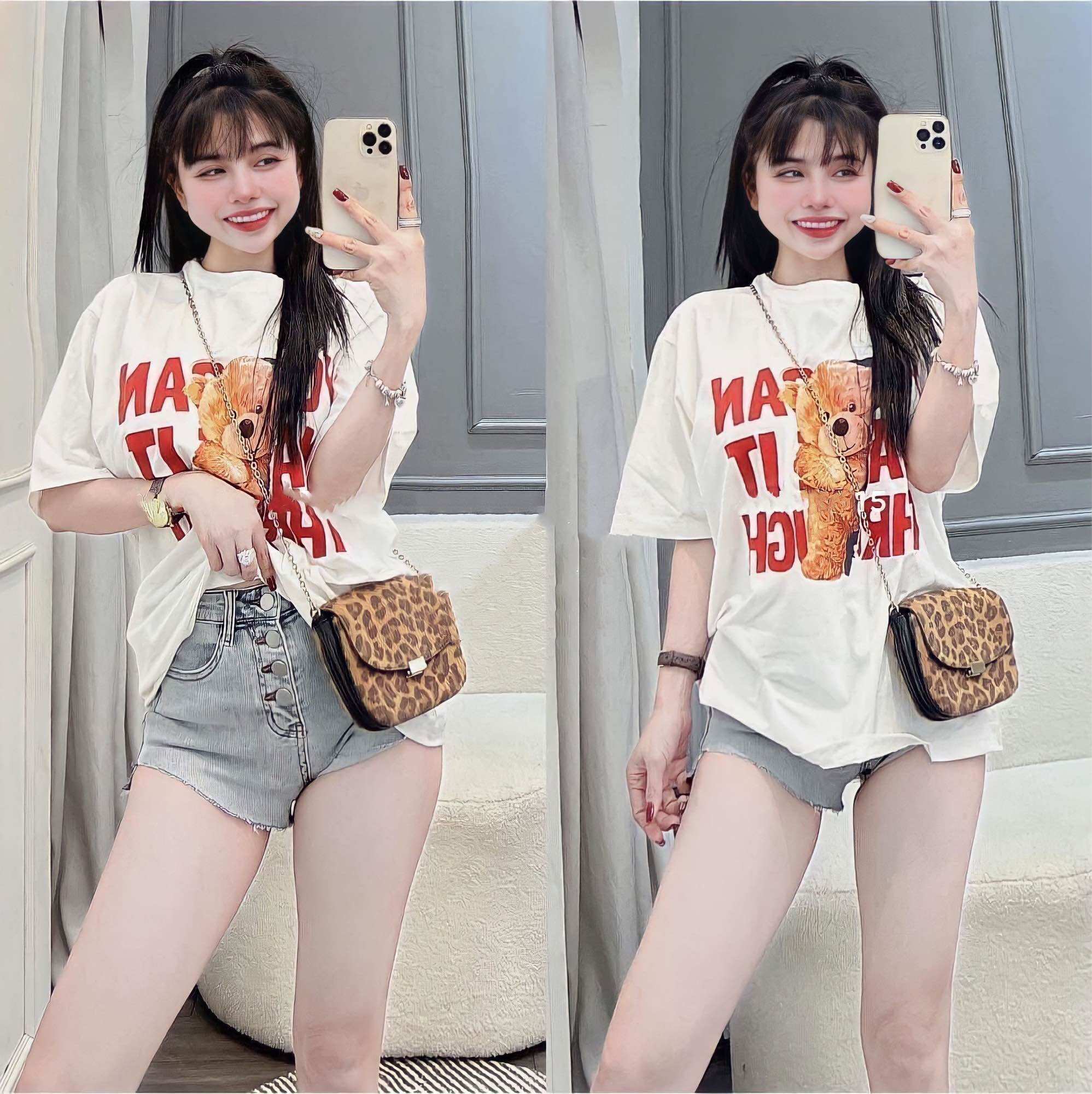 ÁO THUN NỮ FOM RỘNG