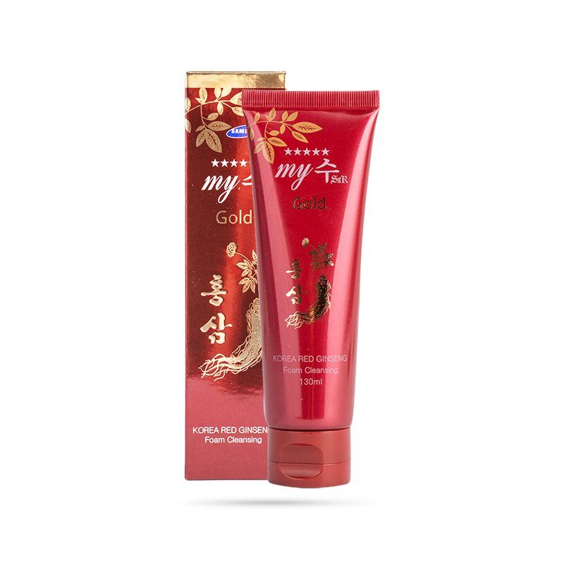Sữa Rửa Mặt Hồng Sâm Đỏ My Gold 130ml