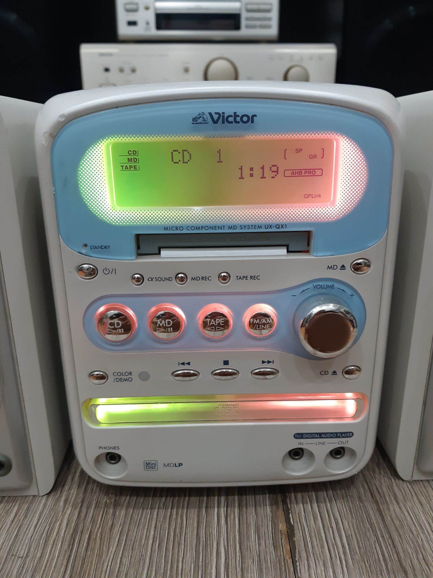 Dàn mini Victor QX1 Nhật bãi nguyên rin