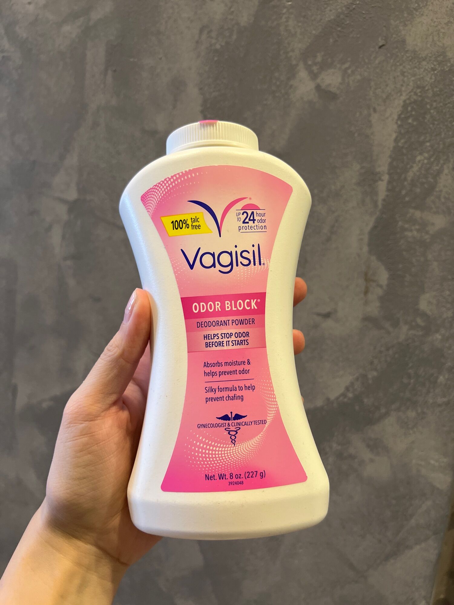 [AUTH-ĐỦ BILL] PHẤN RÔM MỚI (HỒNG) CHO CÔ BÉ VAGISIL DEODORANT POWDER ODOR BLOCK