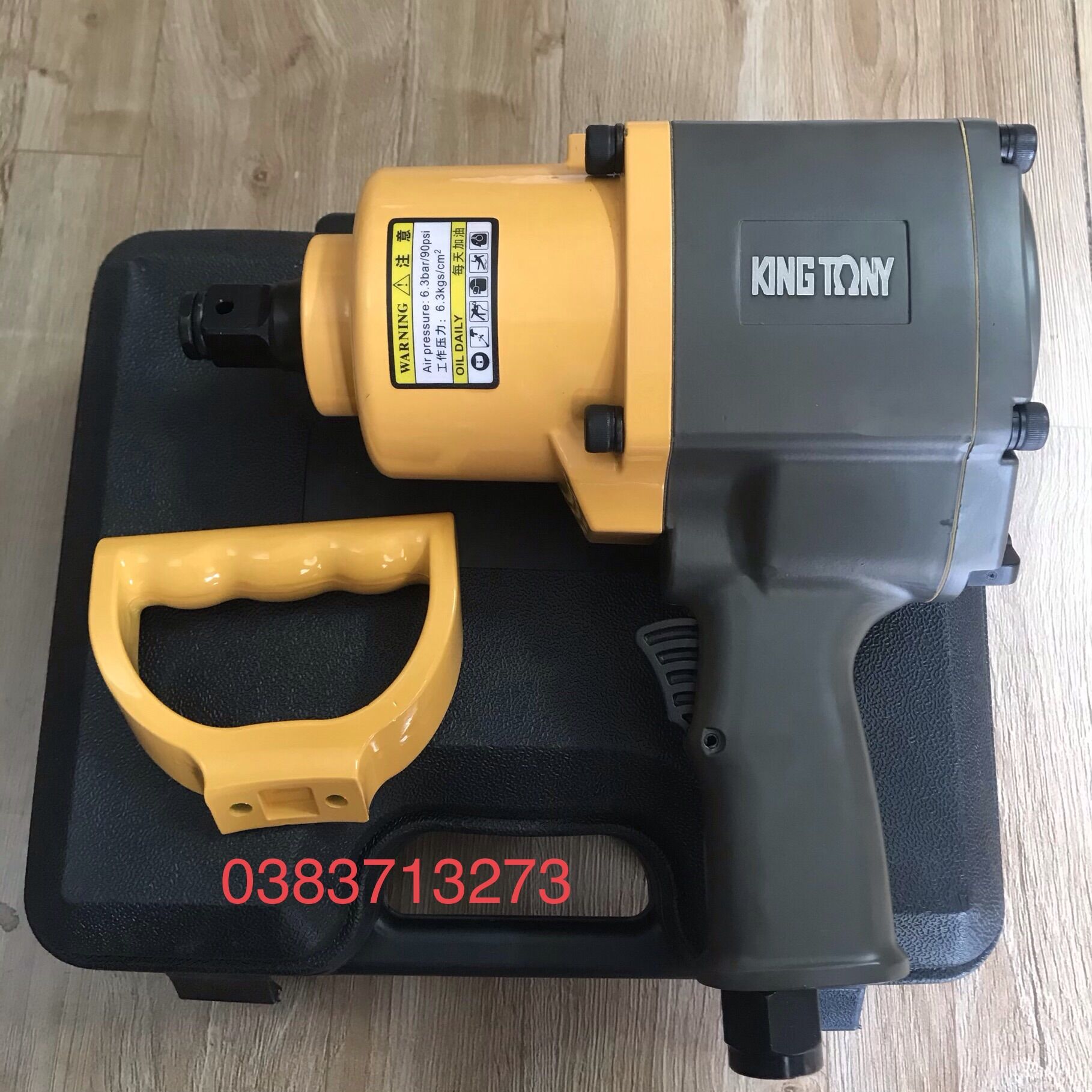 Máy mở ốc dùng hơi khí nén , may mở bulong 3/4 hiệu kingtony hàng TAIWAN