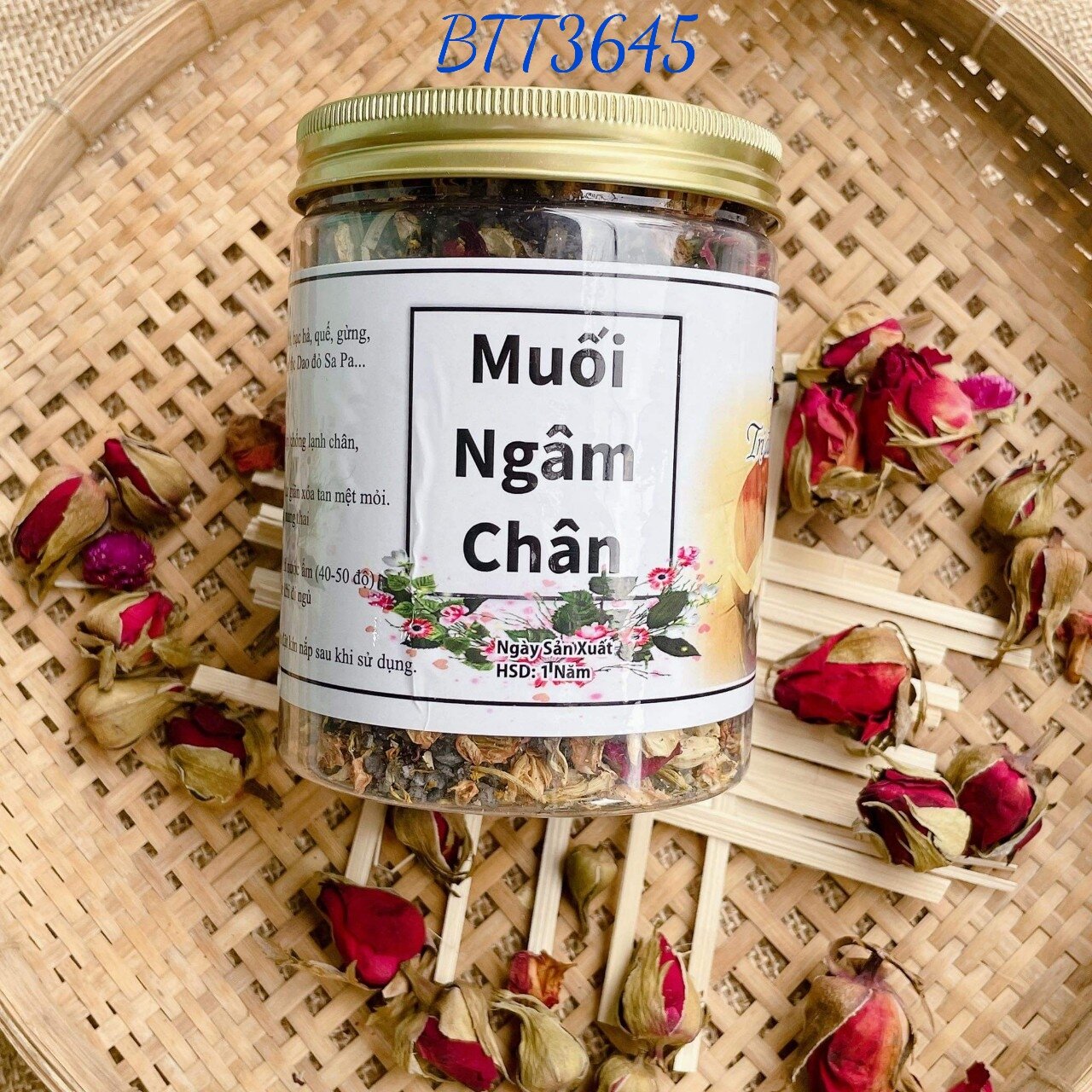 Muối ngâm chân thảo dược