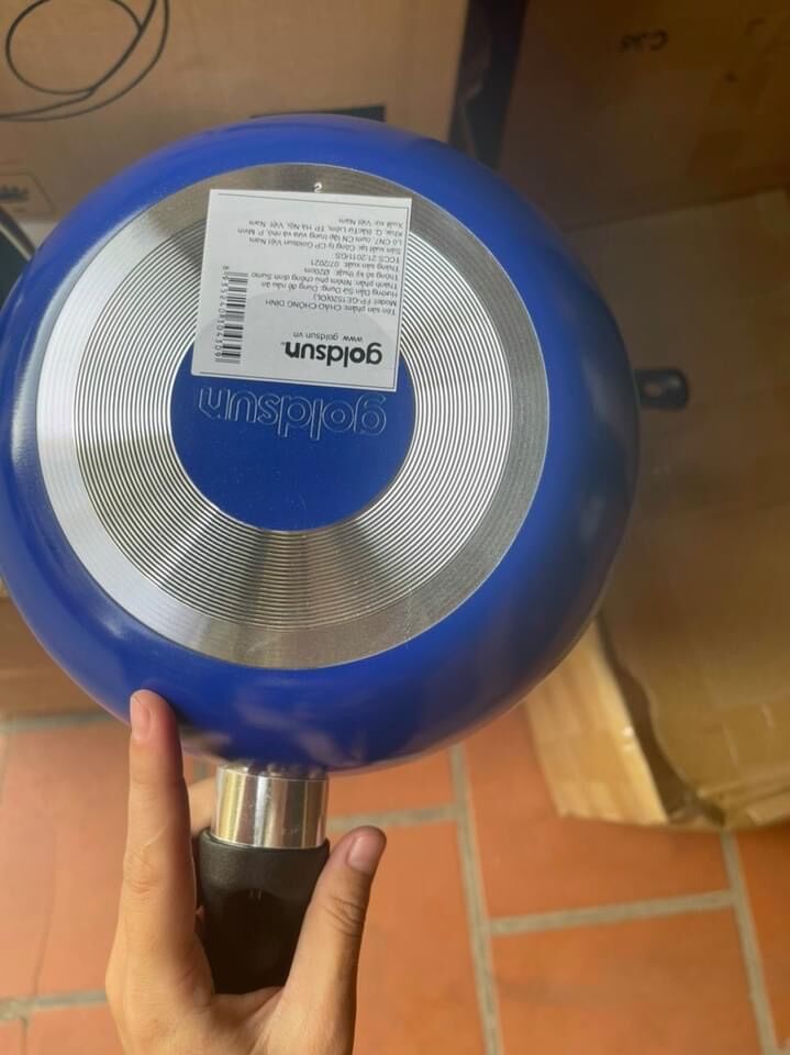 chảo sâu lòng 20cm goldsun