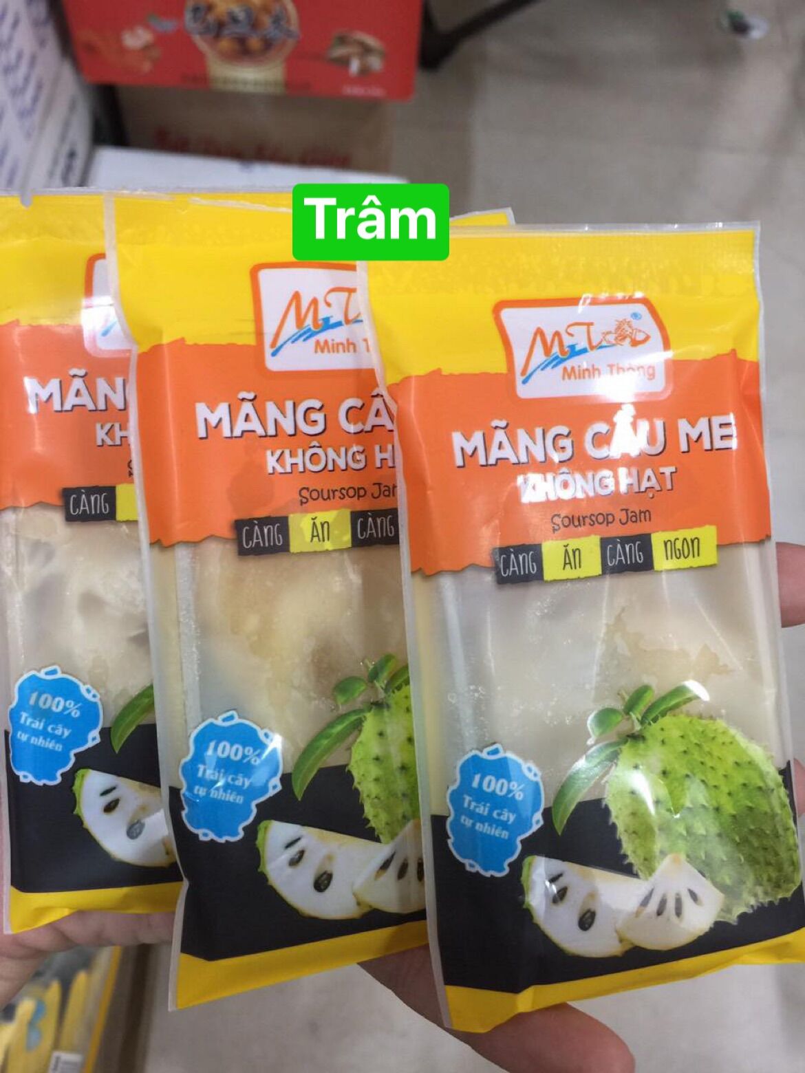 Mãng Cầu Me Sấy Minh Thông 500g