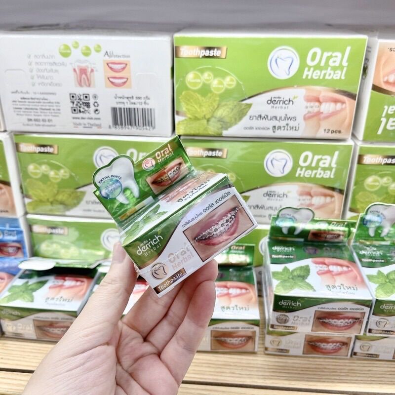 Kem đánh răng cho răng niềng thái lan