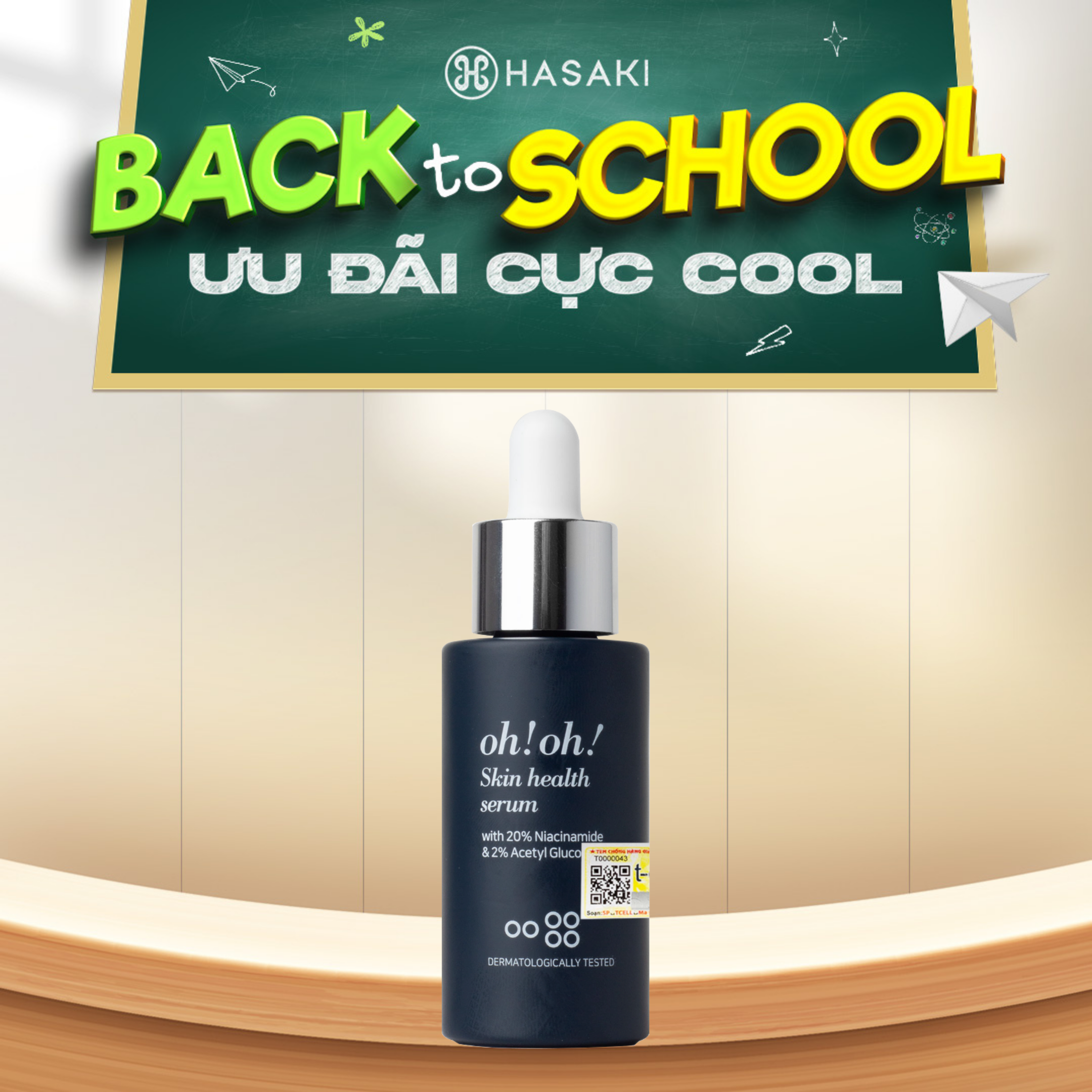 [DAILY] Serum oh!oh! Dưỡng Sáng Da Giảm Thâm Nám 10ml/30ml Hasaki Sản Phẩm Chính Hãng