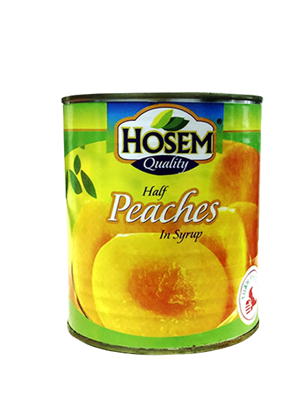 Đào ngâm hosem 825g
