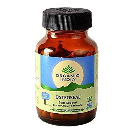 ORGANIC INDIA OSTEOSEAL - Viên uống bổ sung canxi (60v)
