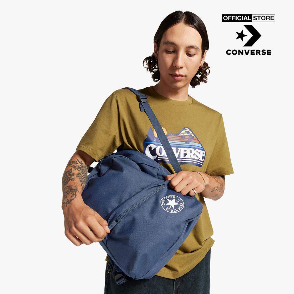 CONVERSE - Balo unisex phom chữ nhật Speed 3 025962A02-NAV-NAVY