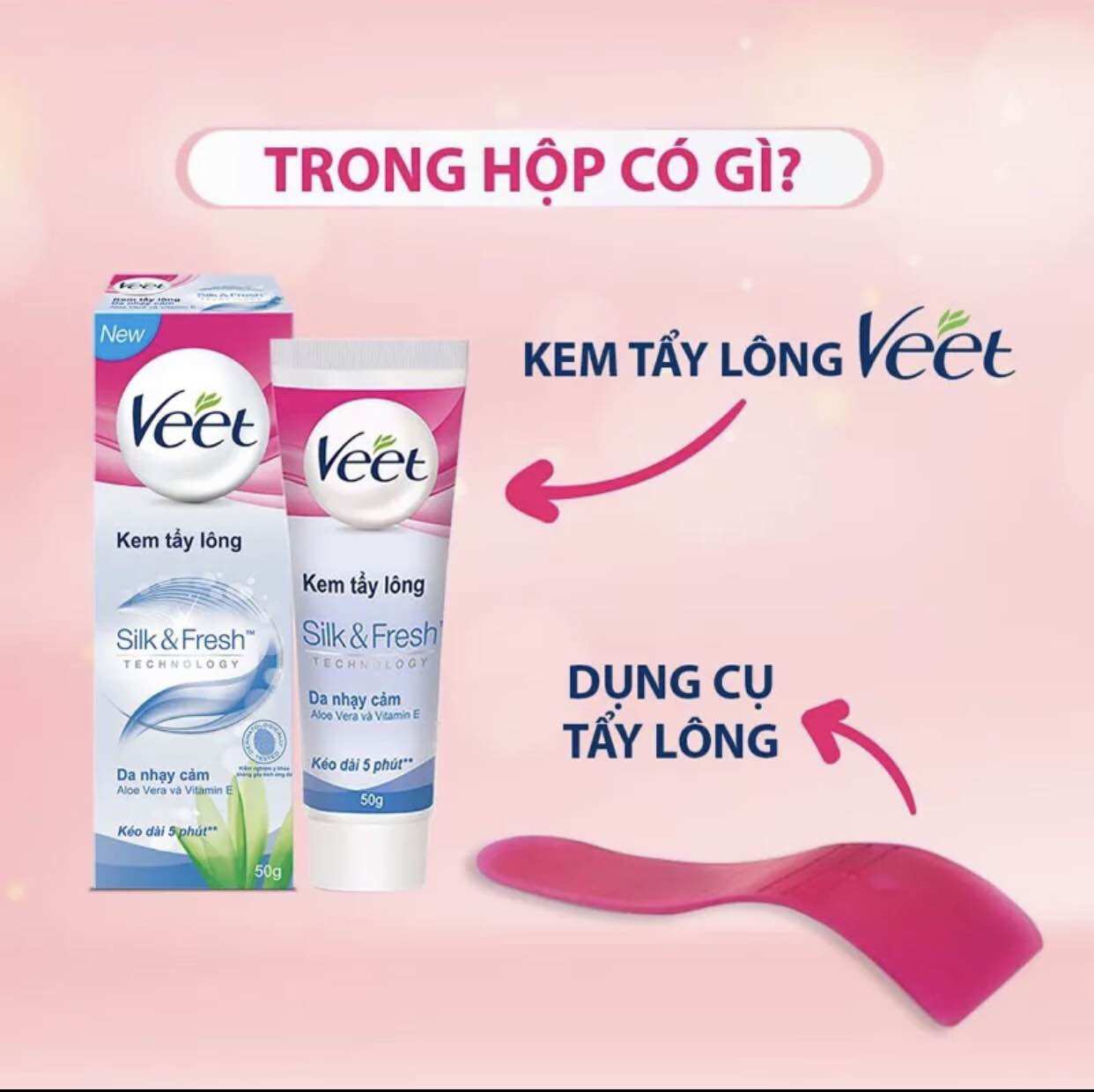 kem tẩy lông VEET 50g