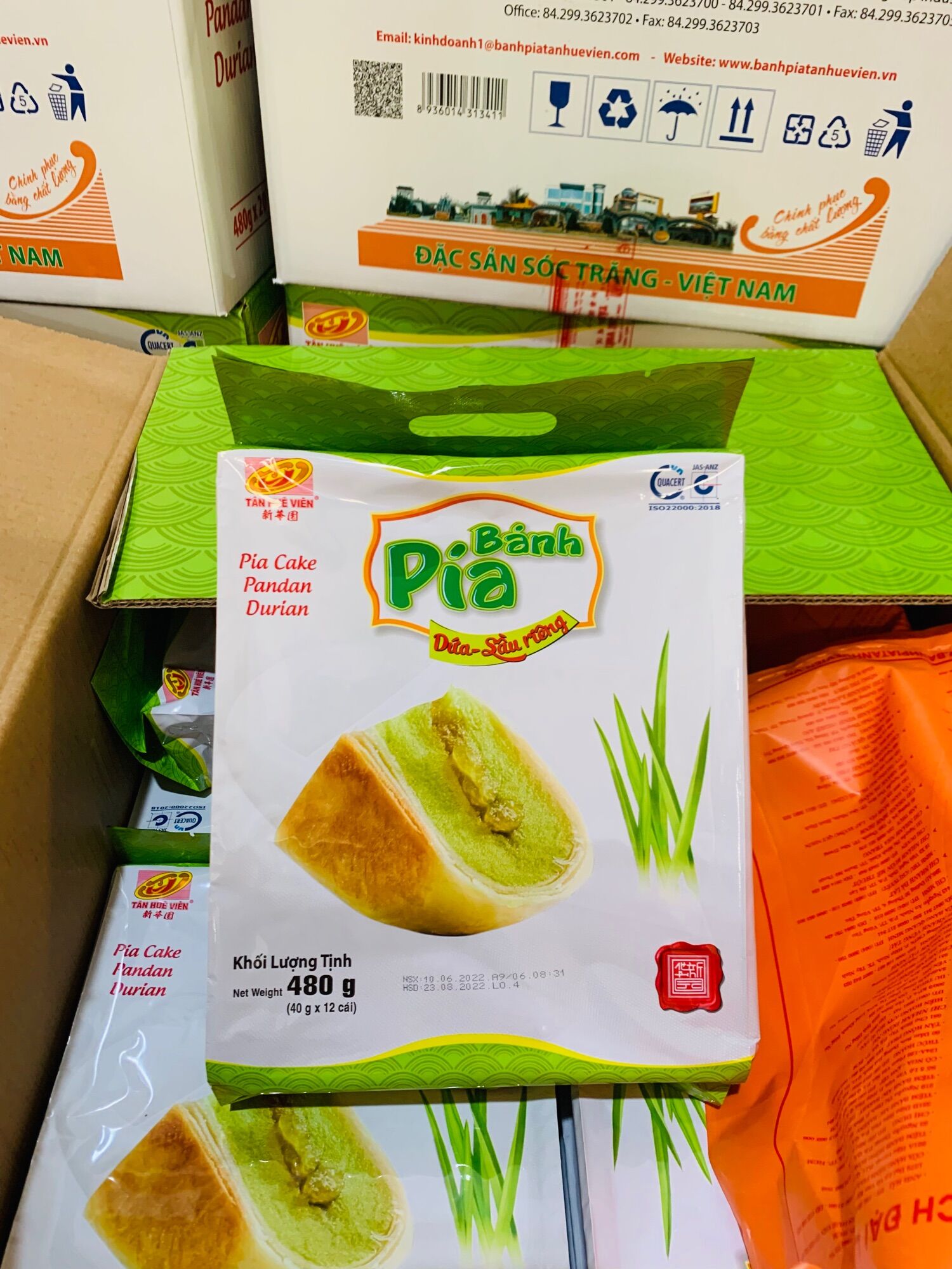 Pía chay dứa sầu riêng Tân Huê Viên