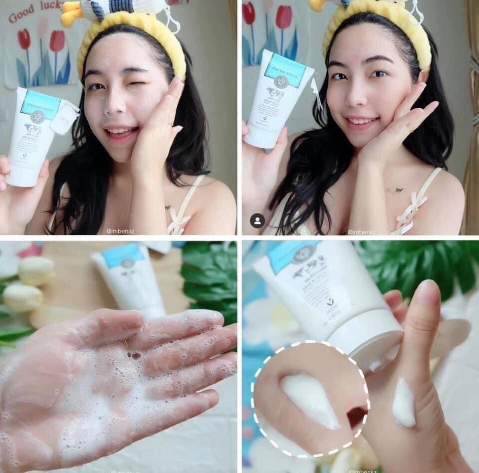 Milk Plus Q10 Thai Cow's Milk Facial Cleanser