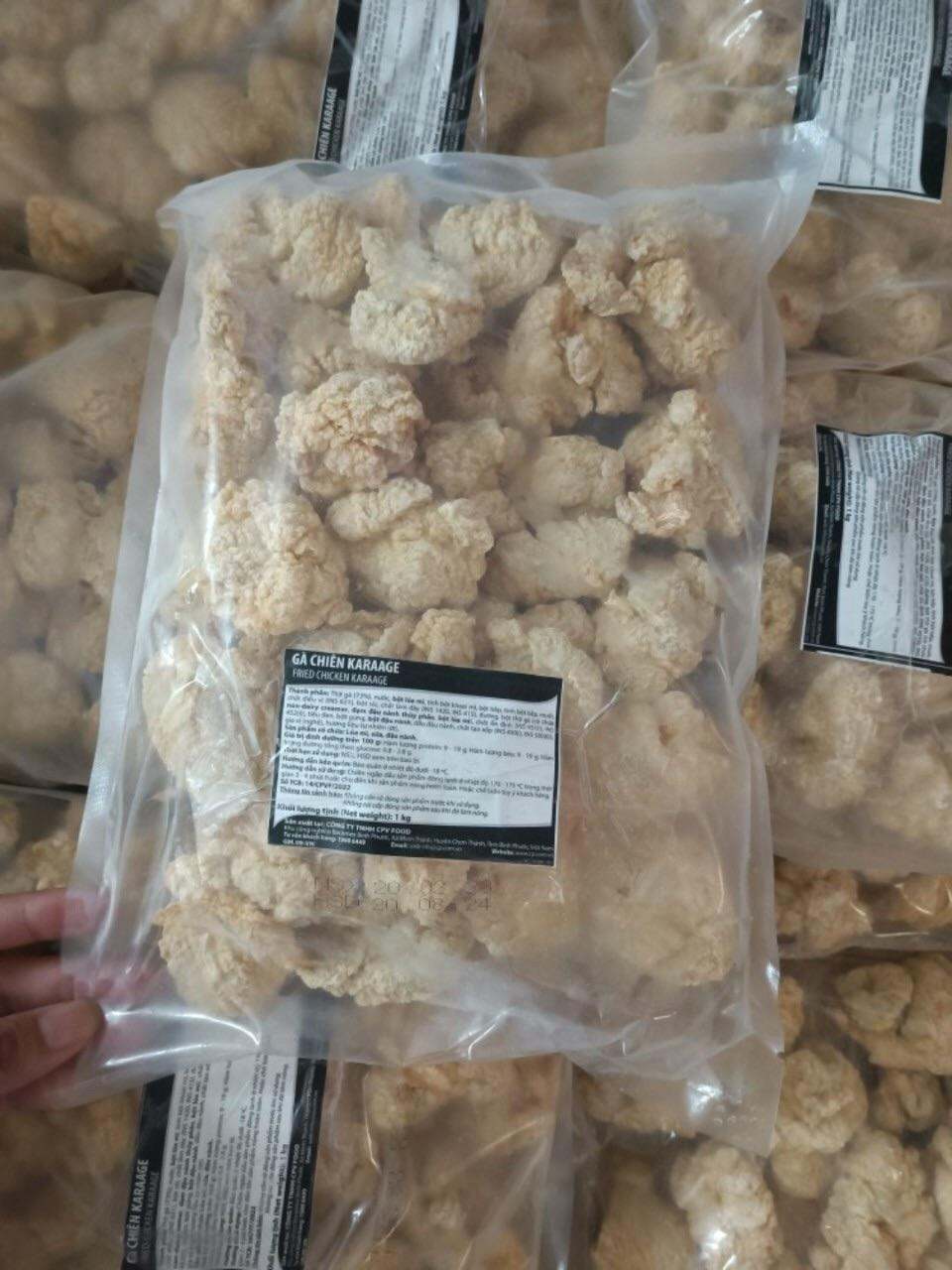 GÀ KARAAGE CHIÊN GIÒN CP Bịch 1kg (giao tphcm)