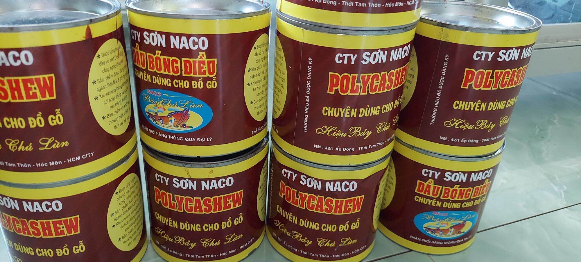sơn dầu đều naco dùng cho gỗ 700ml và 350ml