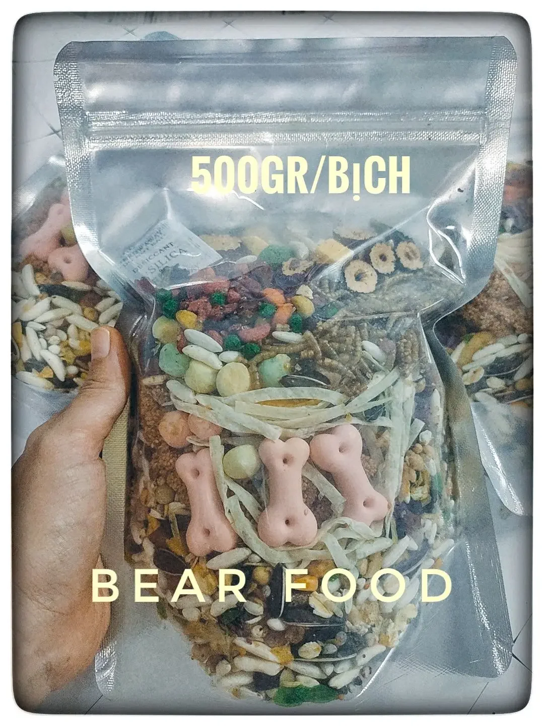 Bear Food- Thức ăn dành cho hamster Bear (500gr)