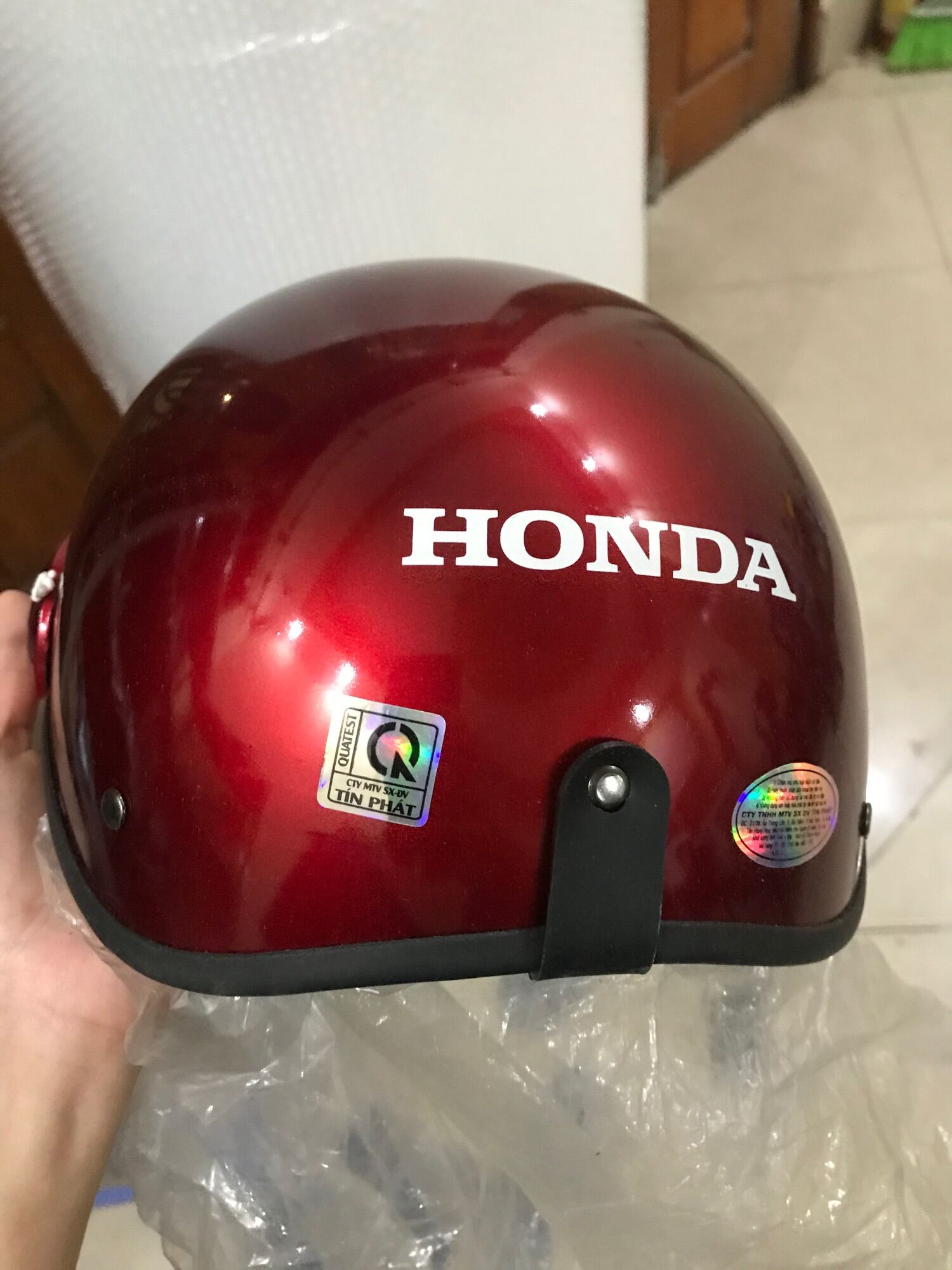 Mũ bảo hiểm honda nửa đầu