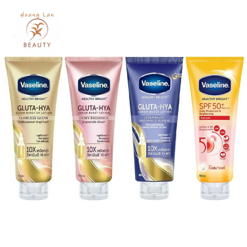 Sữa dưỡng thể Vaseline Gluta Hya serum 10x Thái Lan