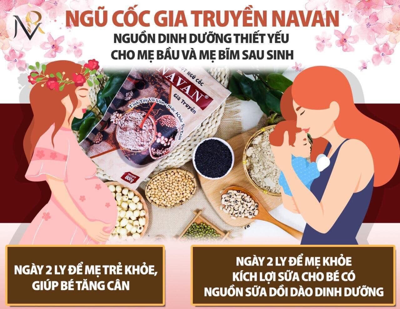 Ngũ cốc Navan chính hãng date mới