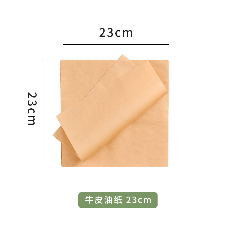 Giấy chống dầu kiểu mỹ giấy lót chiên dầu giấy thấm dầu đồ ăn vặt giấy lót bánh mì giấy thấm dầu gà chiên giấy thấm dầu