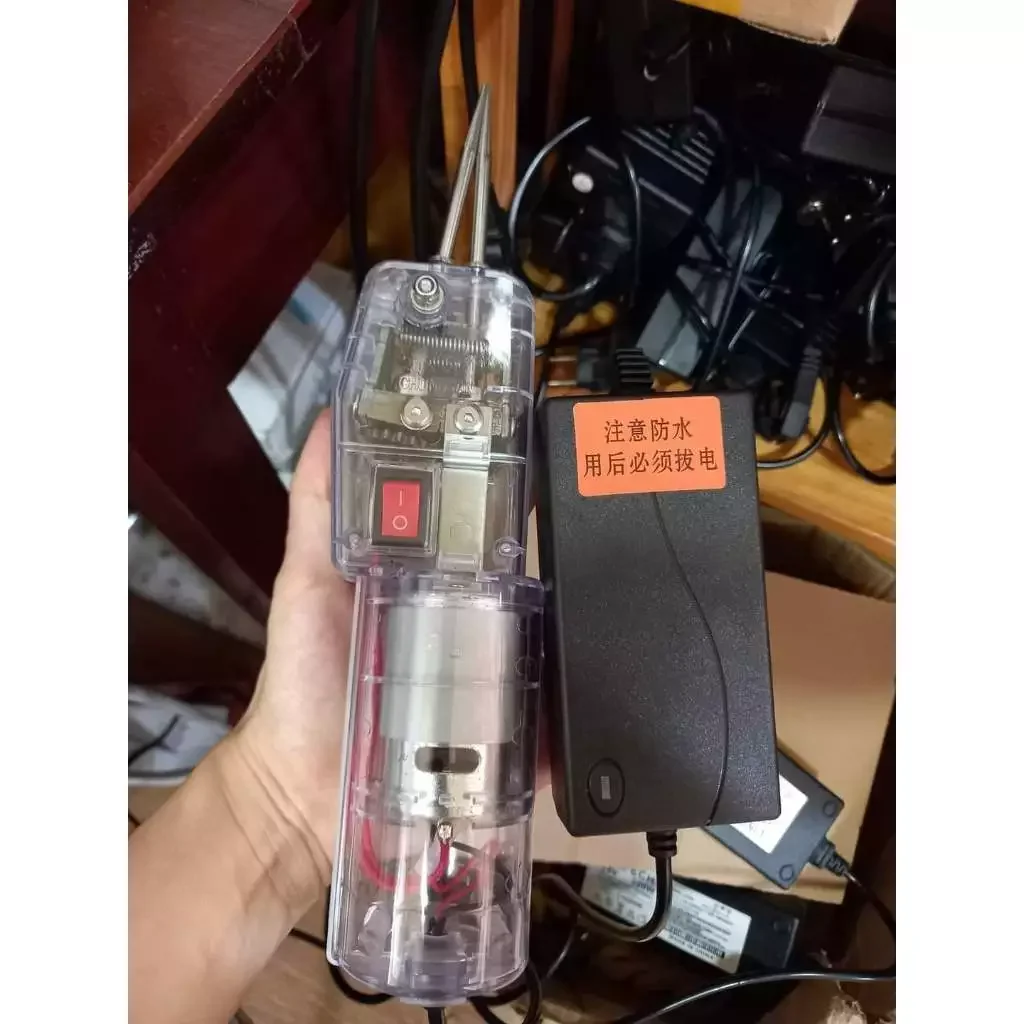 Máy nhổ lông vịt cầm tay trong suốt bản nâng cấp 2024