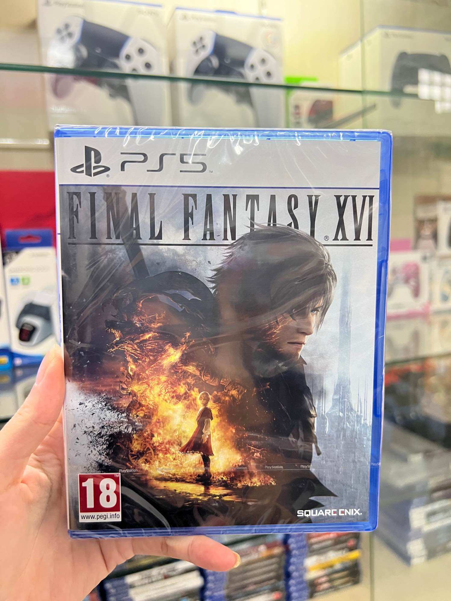 Ps5 Game Disc: Final Fantasy Xvi (16)