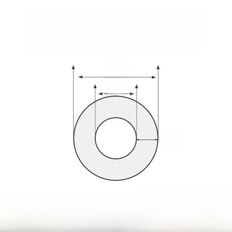 Ống Teflon Bền PTFE Ống Teflon Iron Fluorine Ống Polytetrafluoroethylene Ống Teflon Special Fluorine