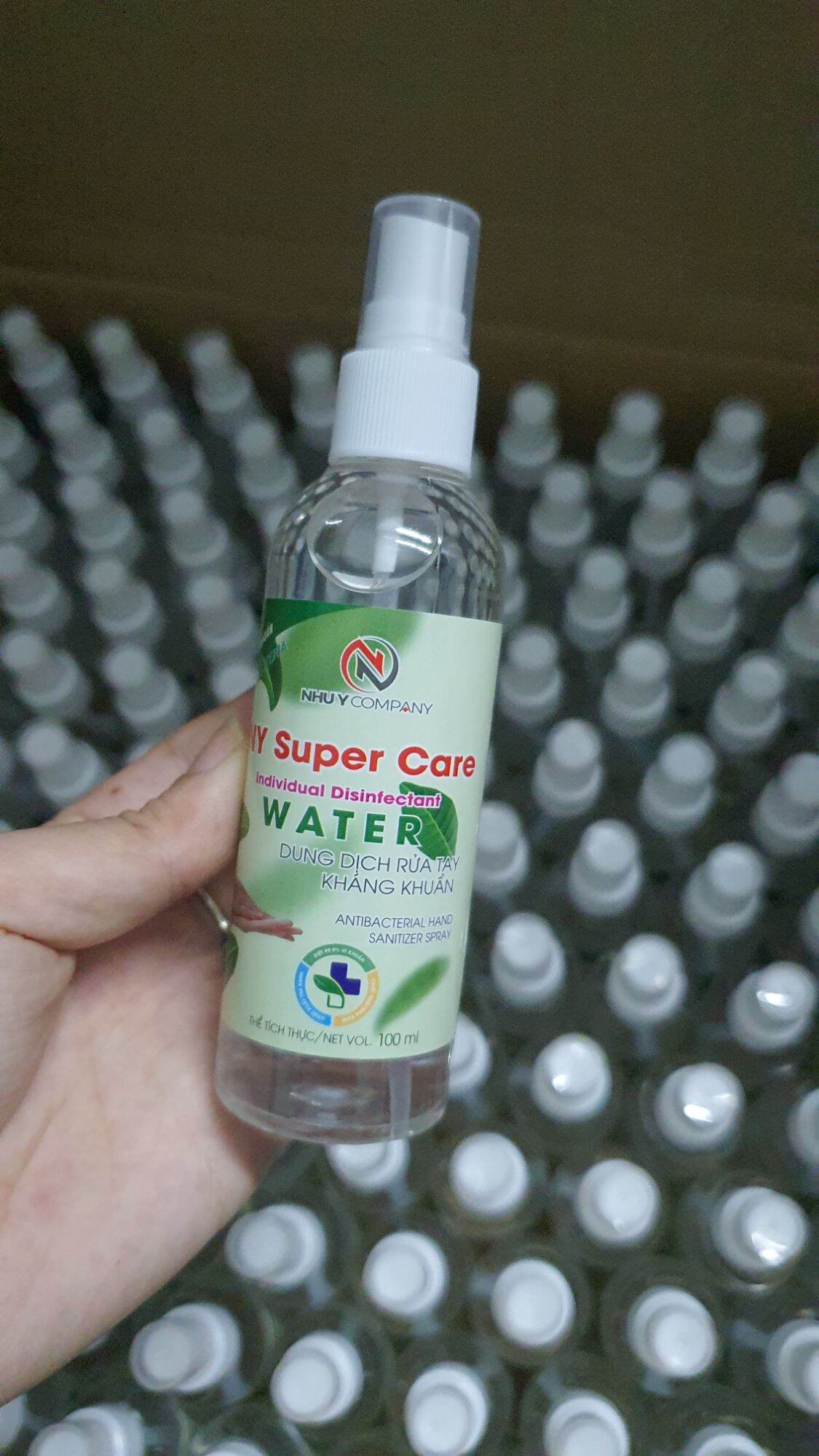Chai xịt khuẩn 100ml thương hiệu Như Ý hương chanh xả