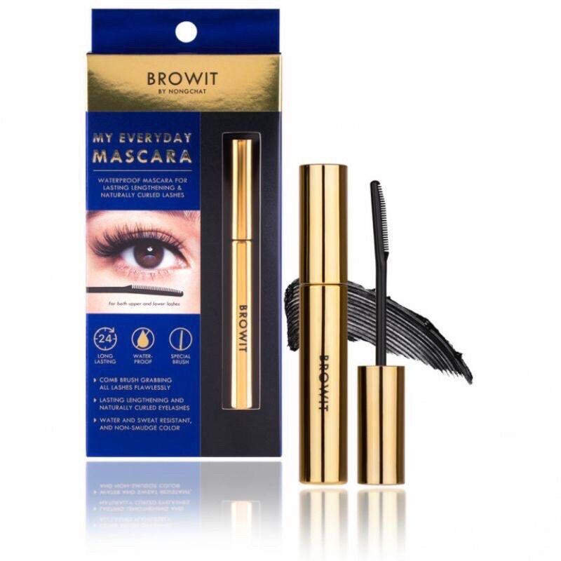 Mascara Browit Nongchat Thái Lan chuốt mi làm dày và dài mi