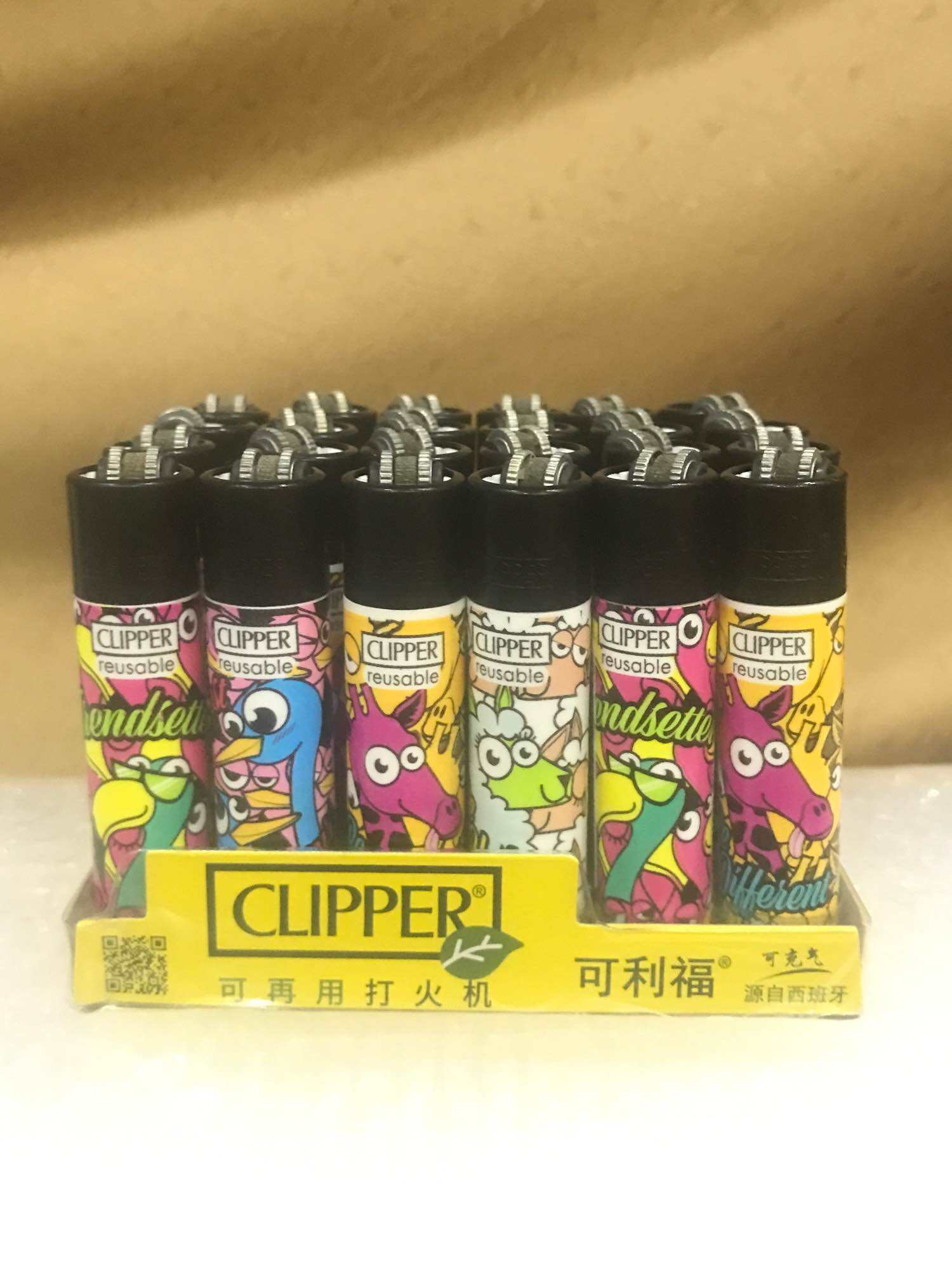 Bật lửa Clipper reusable 420 CP11 hình đẹp tinh tế siêu bền mượt .. 