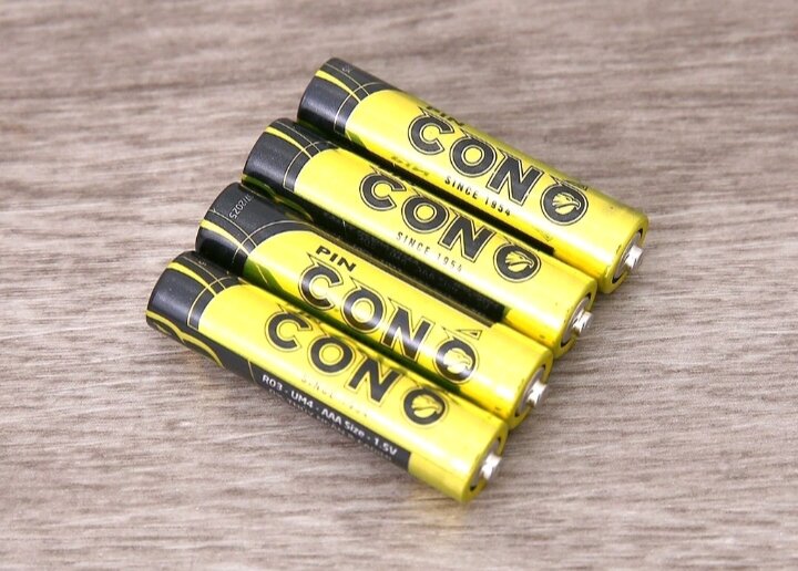 Pin Con Ó AAA (1 vỉ x 4 viên)