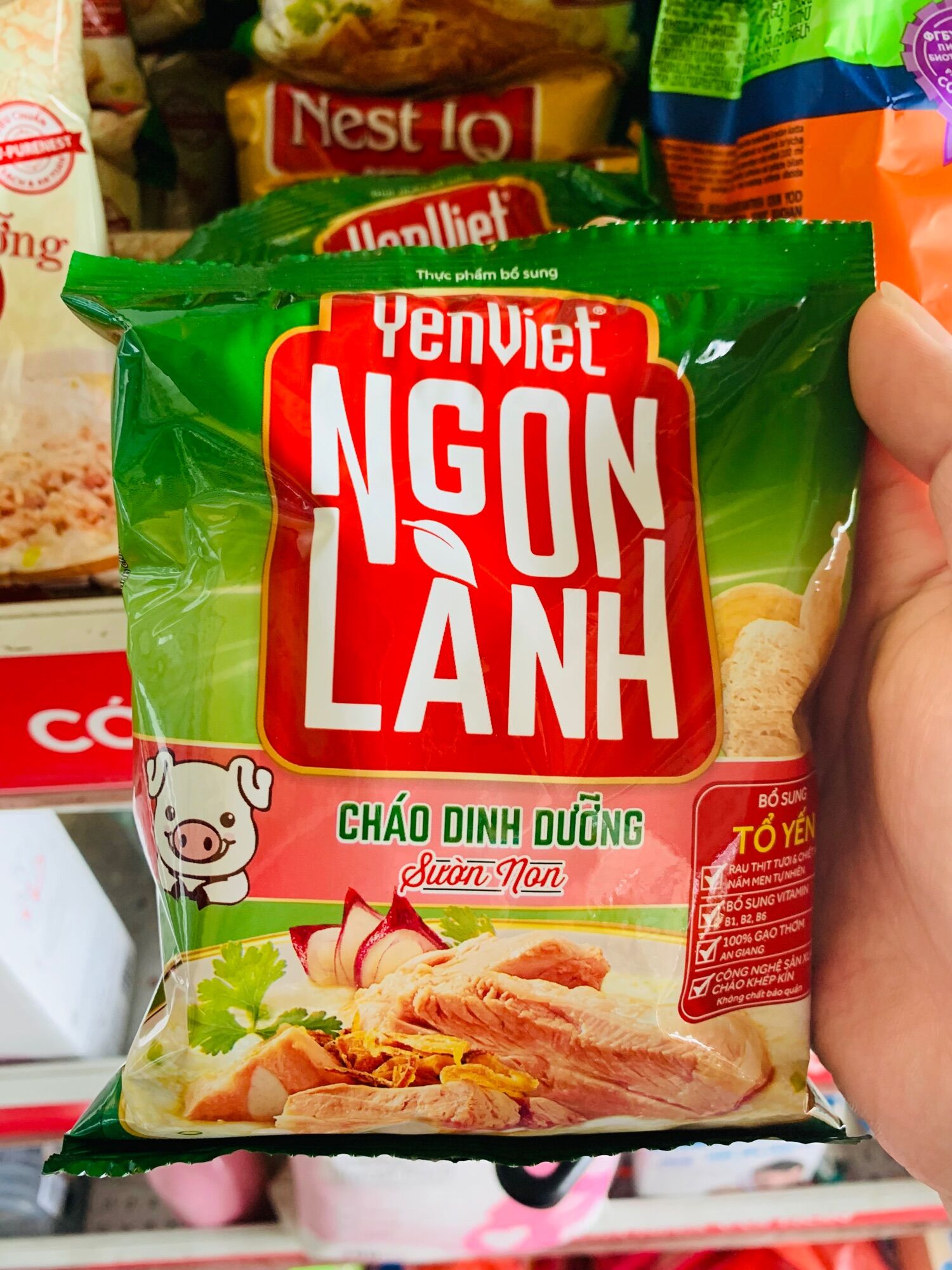5 Gói cháo Yến việt ngon lành tổ Yến