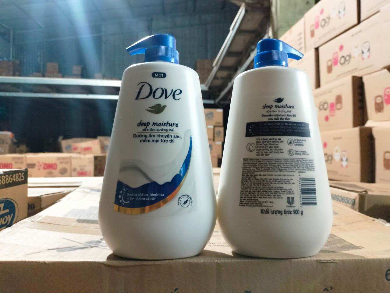 Sữa Tắm Dưỡng Thể DOVE Chai 900g